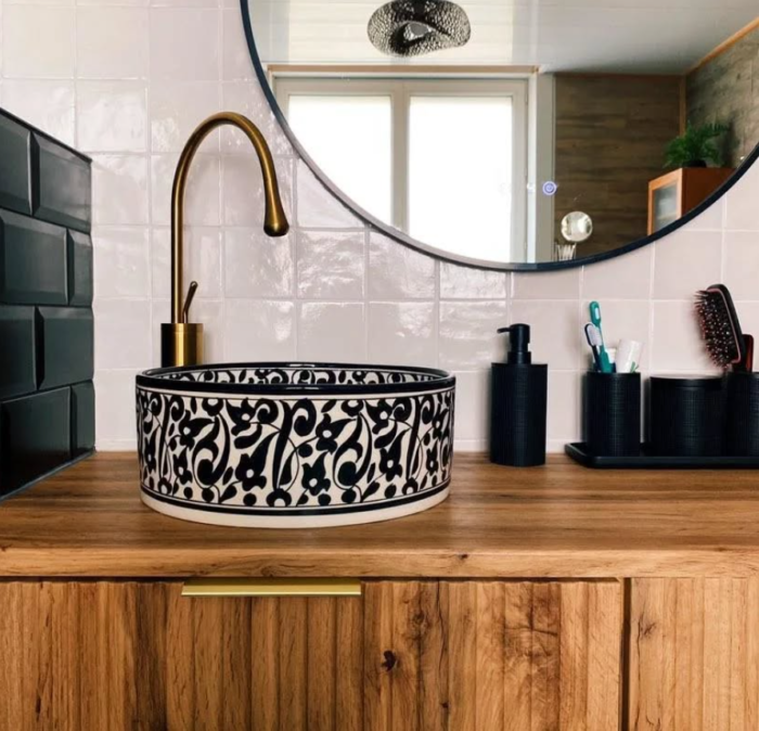 Schwarzes Keramik-Waschbecken – Modern, Handgefertigt & Nachhaltig – Bild 6